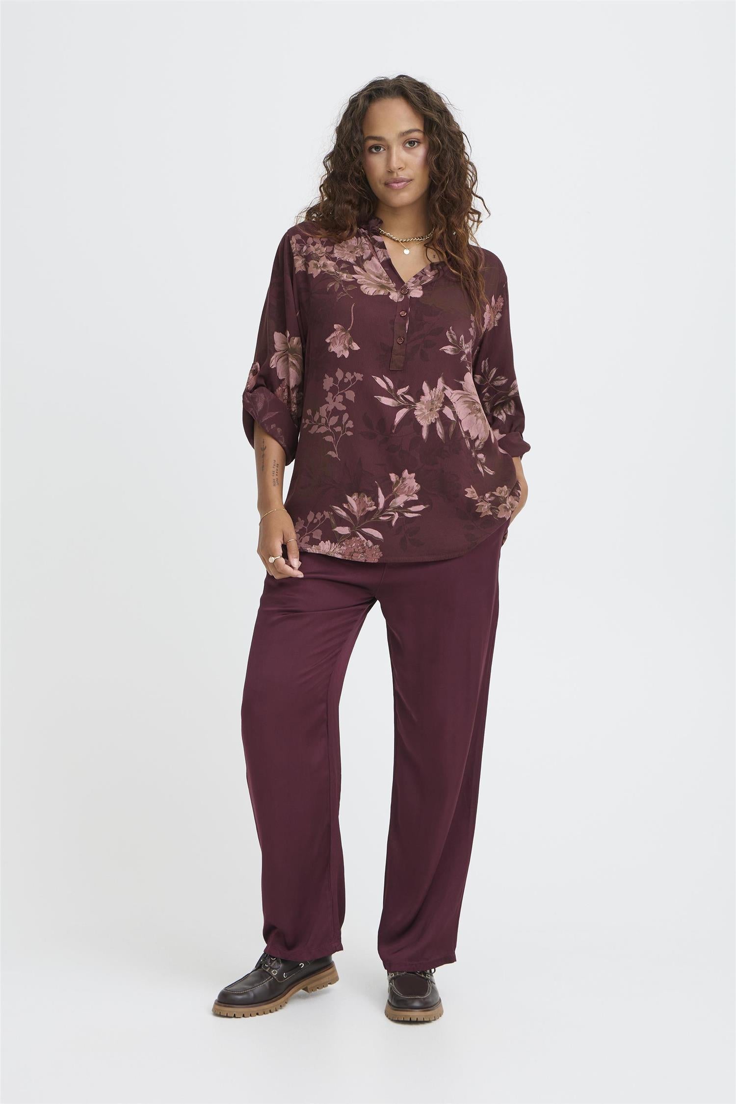 Sbwillow Blouse Cabernet