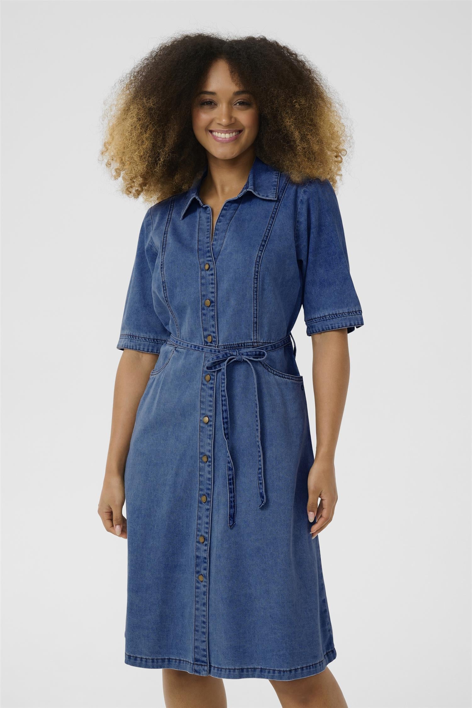 Crestelle Denim Dress Jasper Blue Denim