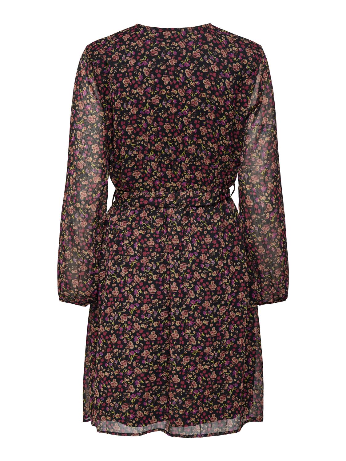 Onlcera Life 3/4 Short Dress Wvn Noos Sort