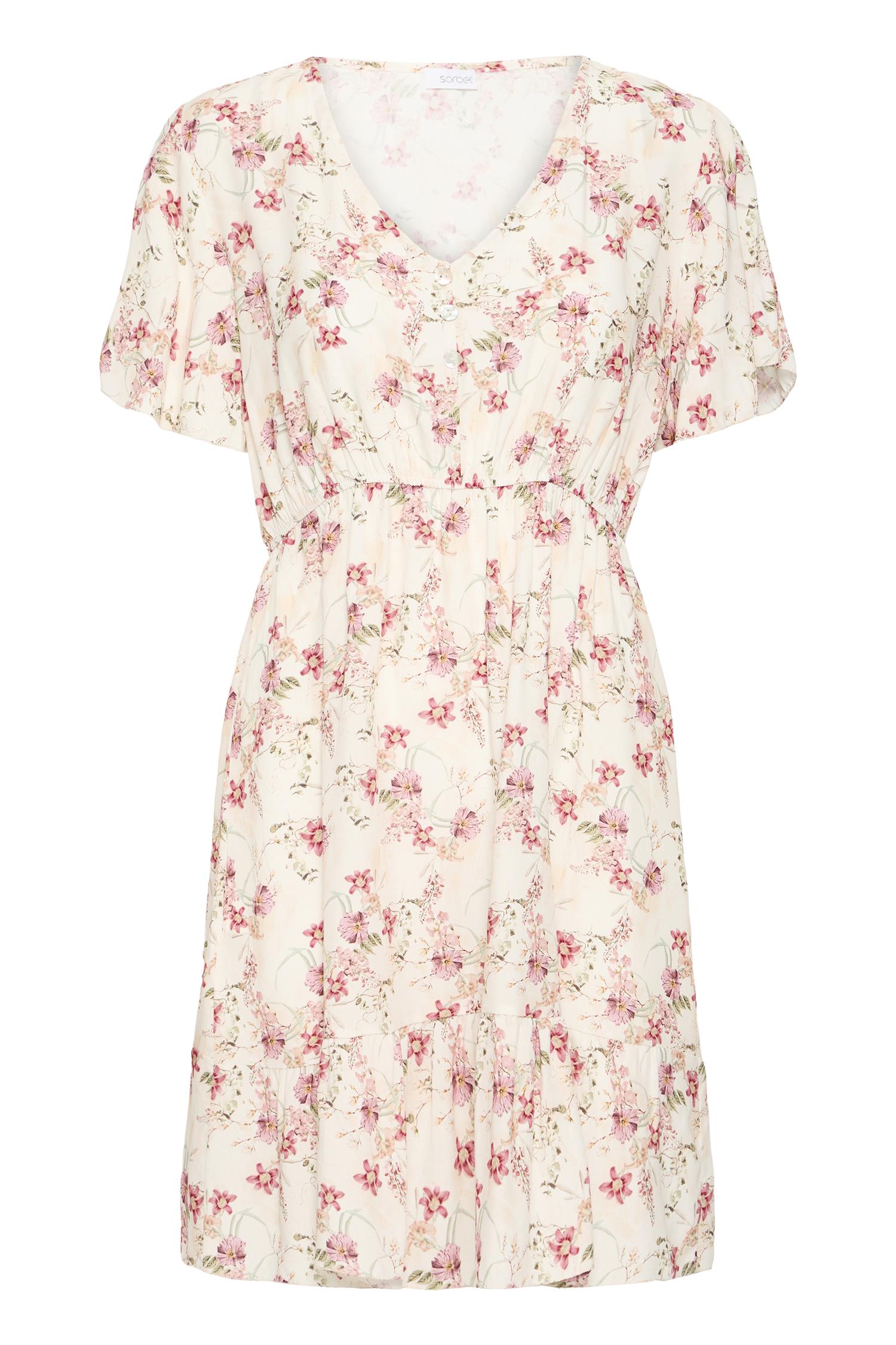 SBGISLA SHORT DRESS Hvit