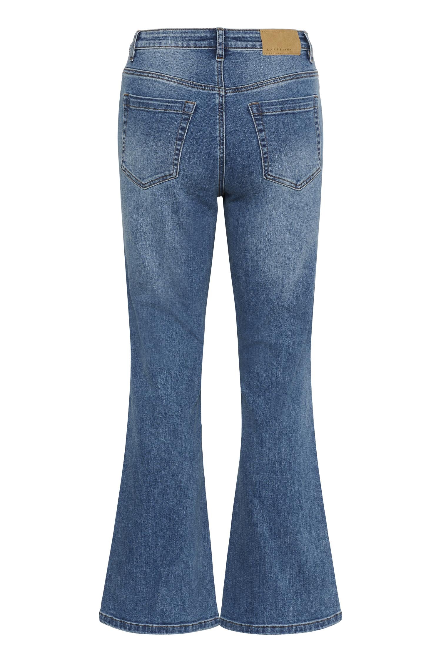 Kaforest Hw Slim Fit Jeans Medium Blue Denim