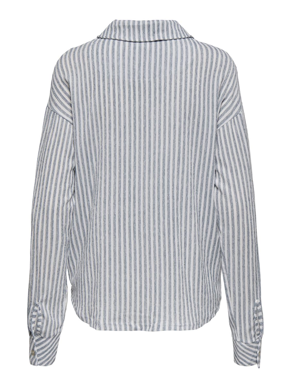 ONLLOTTIE L/S SHIRT JRS Hvit
