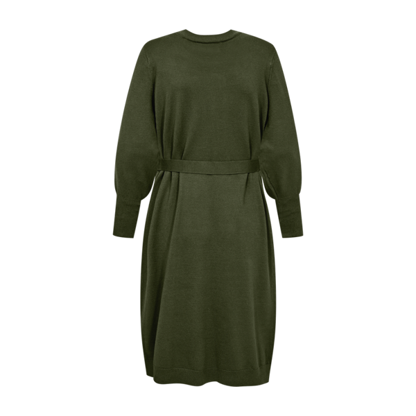 FQCONNY-DRESS Mørkegrønn