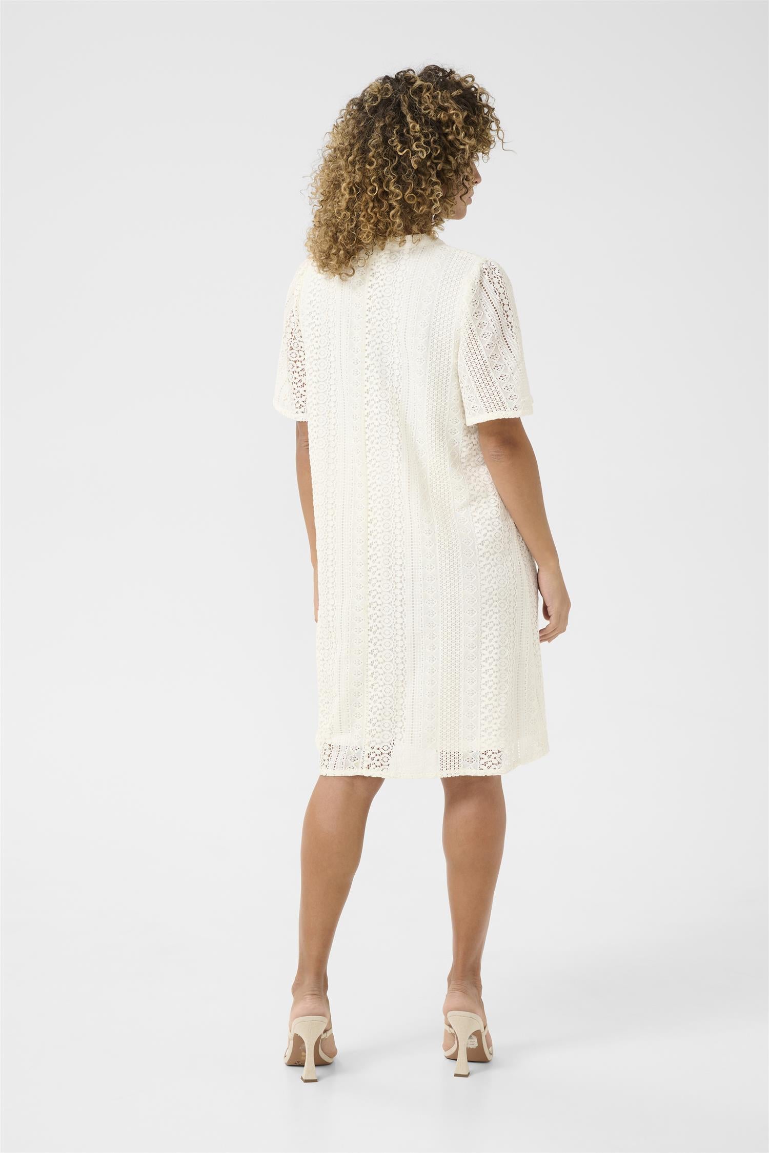 CRRubby Lace Dress Marshmallow