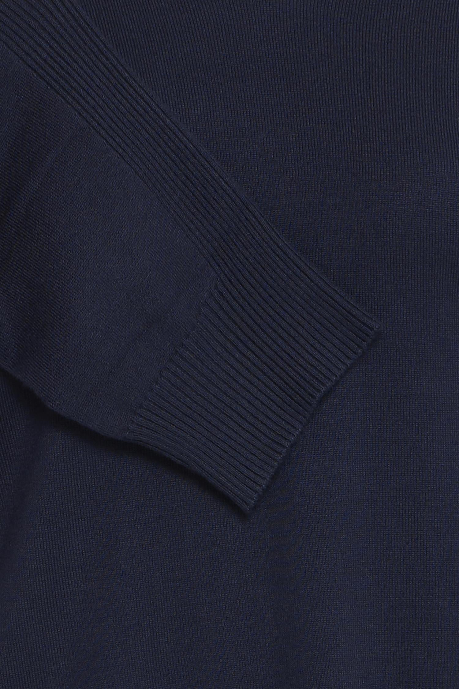 Pzsara Vneck Pullover Dark Sapphire