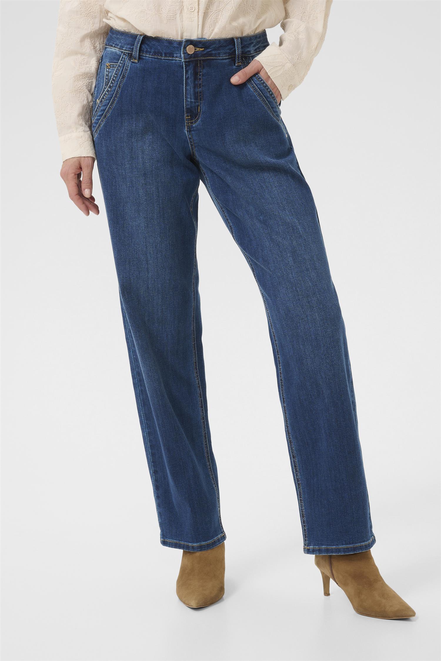 Crbree Jeans - Baiily Fit Ottawa Dark Medium Blue Denim