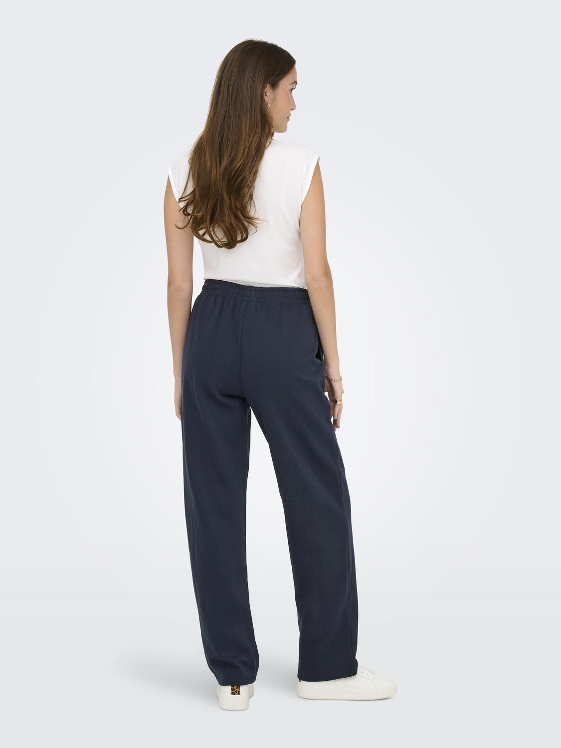 Onldaze Straight Pants Swt Noos Mørkeblå