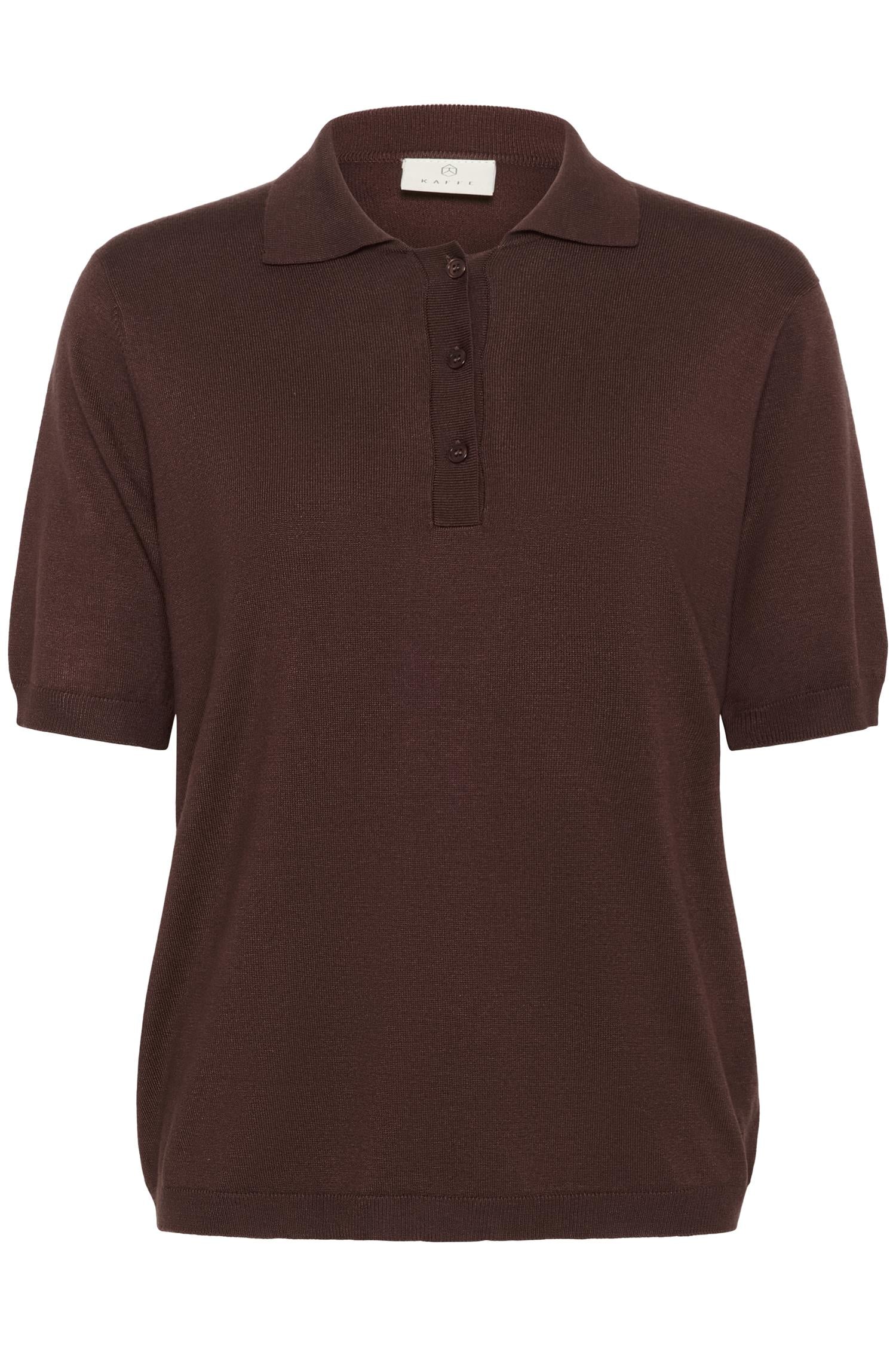 Kalizza Basic Polo Pullover Fudge
