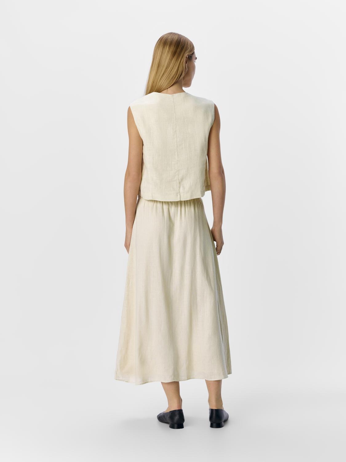 OBJAYA S/L RE VEST 138 Beige