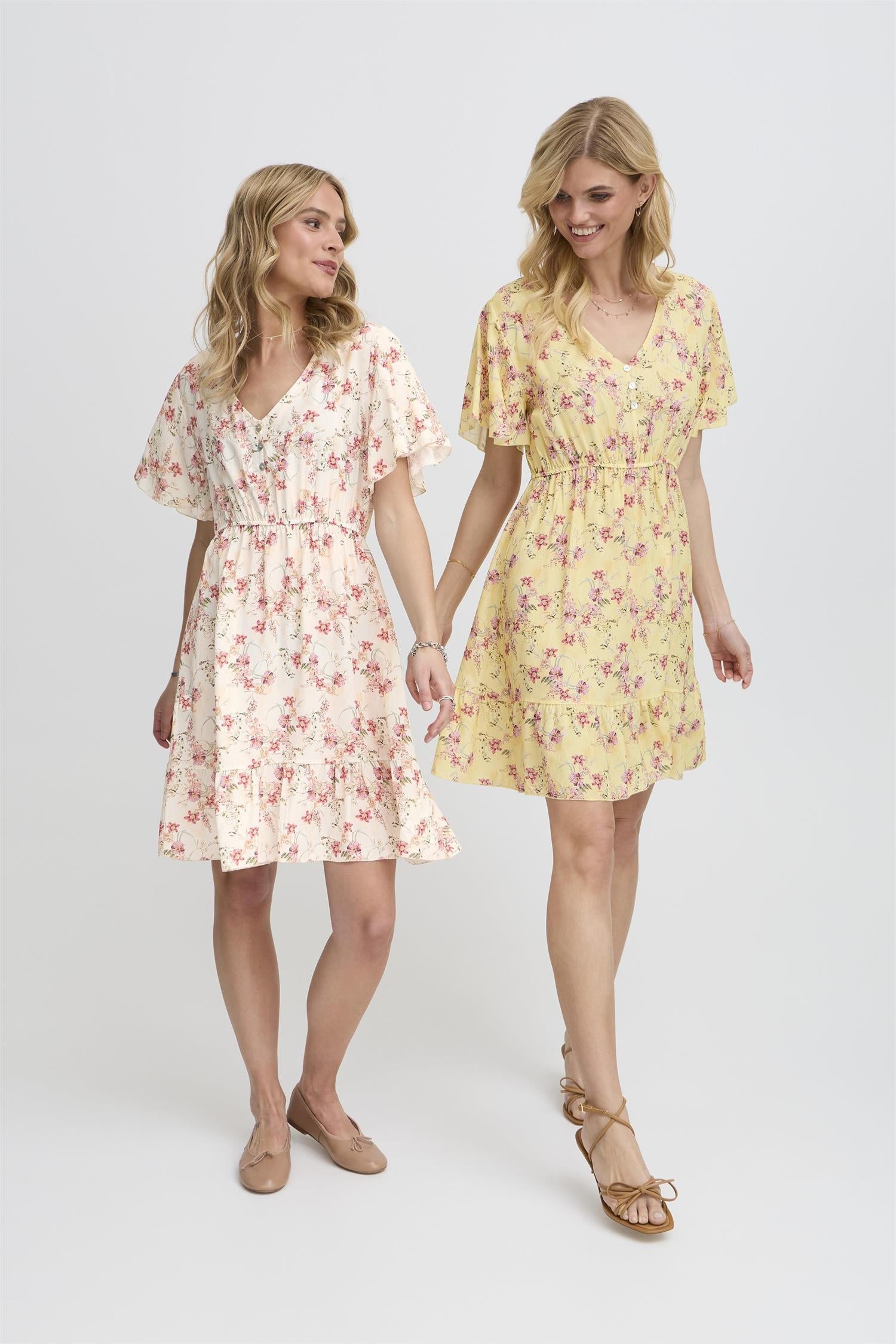 SBGISLA SHORT DRESS Hvit