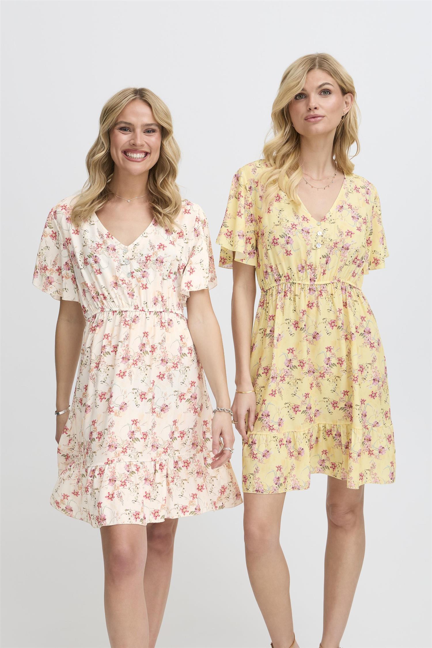 SBGISLA SHORT DRESS Hvit