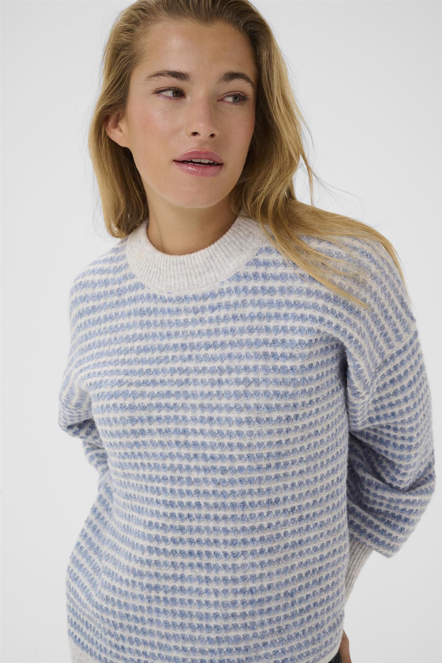 Kaellery Knit Pullover Light Greym/Windward Structure
