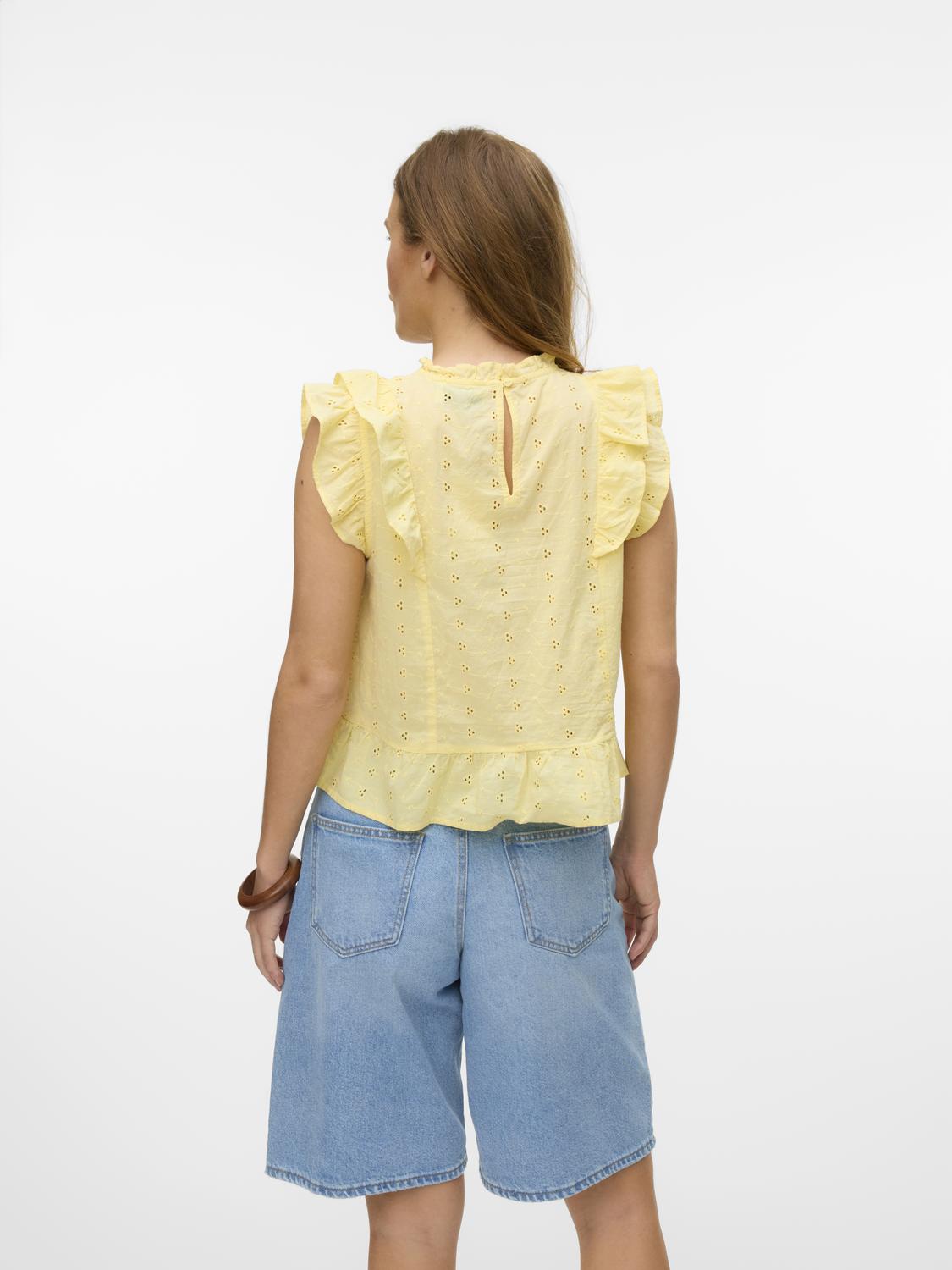 VMKAMMY SL HIGH NECK TOP VMA Gul