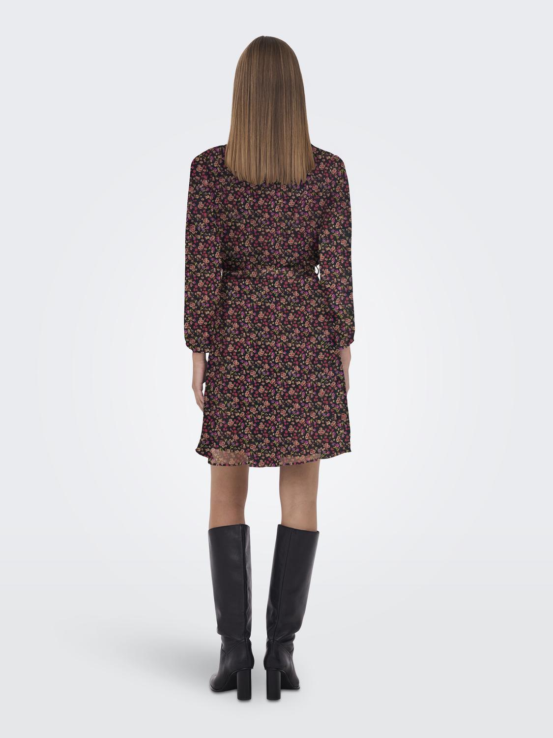 Onlcera Life 3/4 Short Dress Wvn Noos Sort