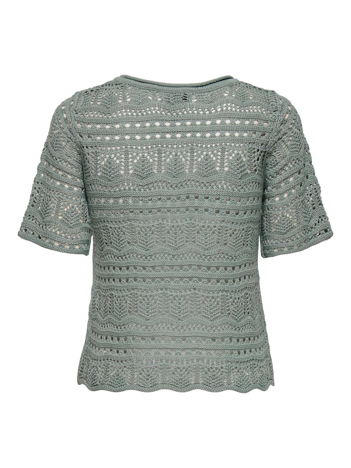 JDYSUN LAY 2/4 PULLOVER KNT Grønn