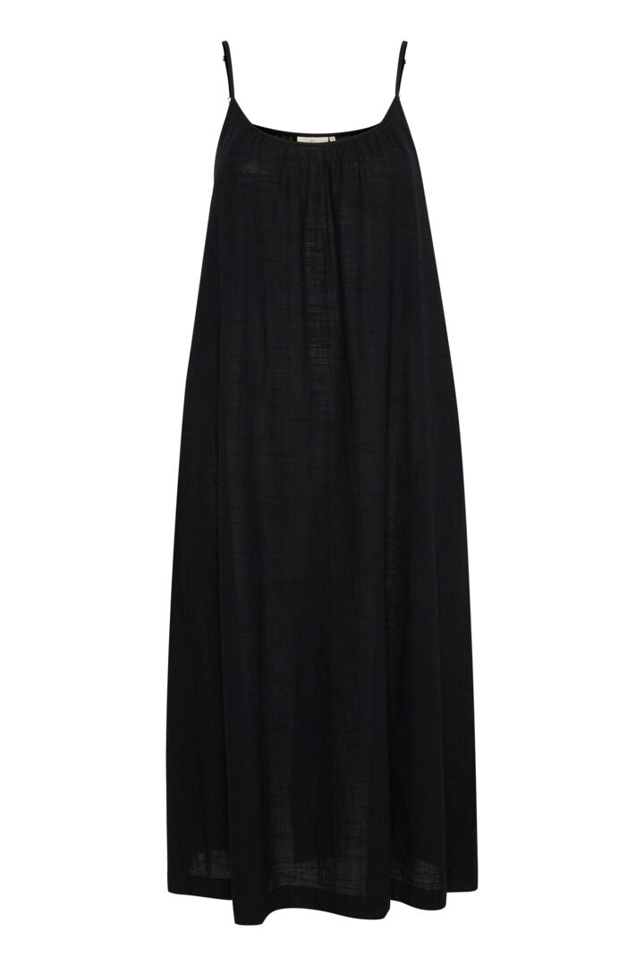 KApauline Strap Dress Black Deep