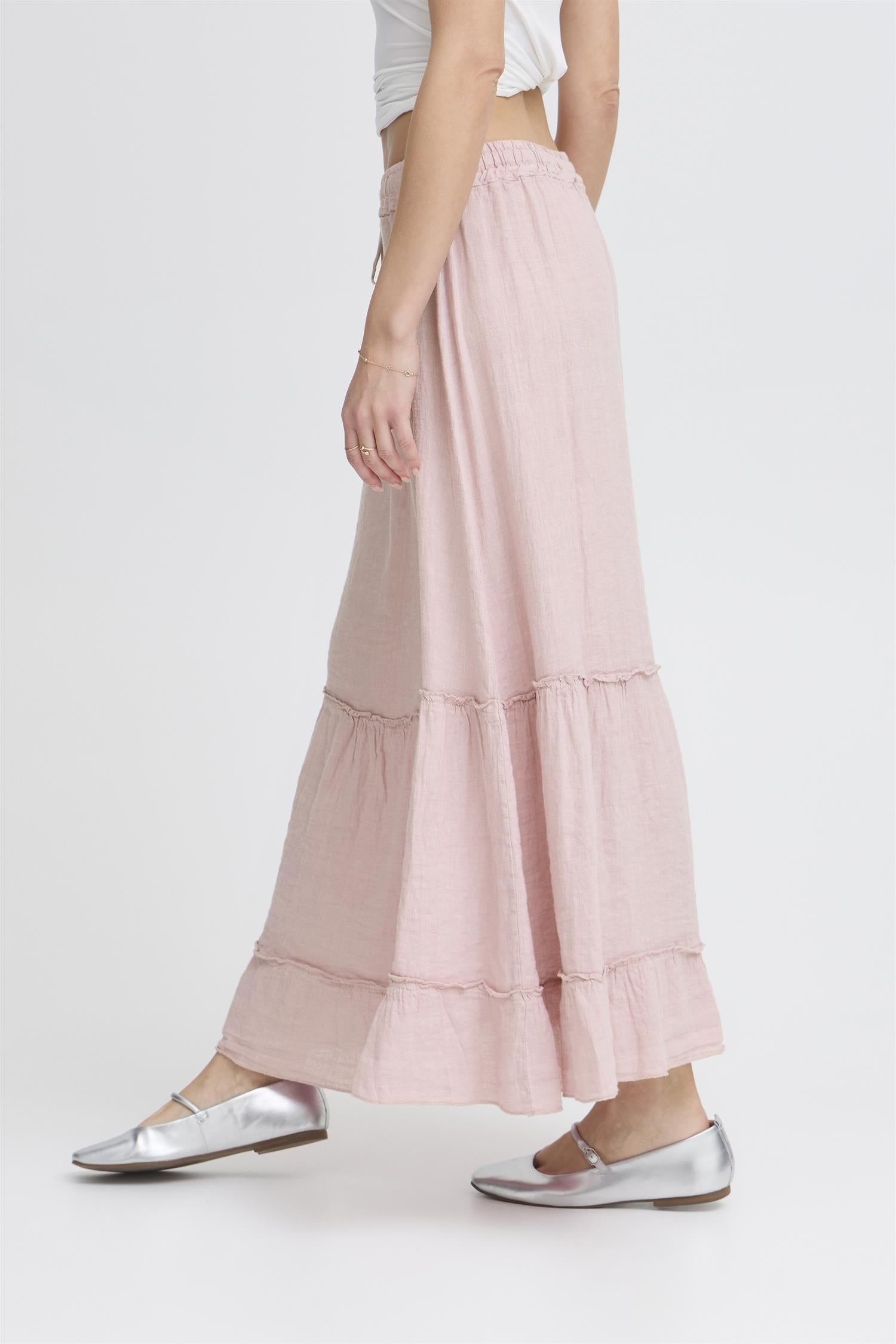 SBFONTANELLE SKIRT Rose Smoke