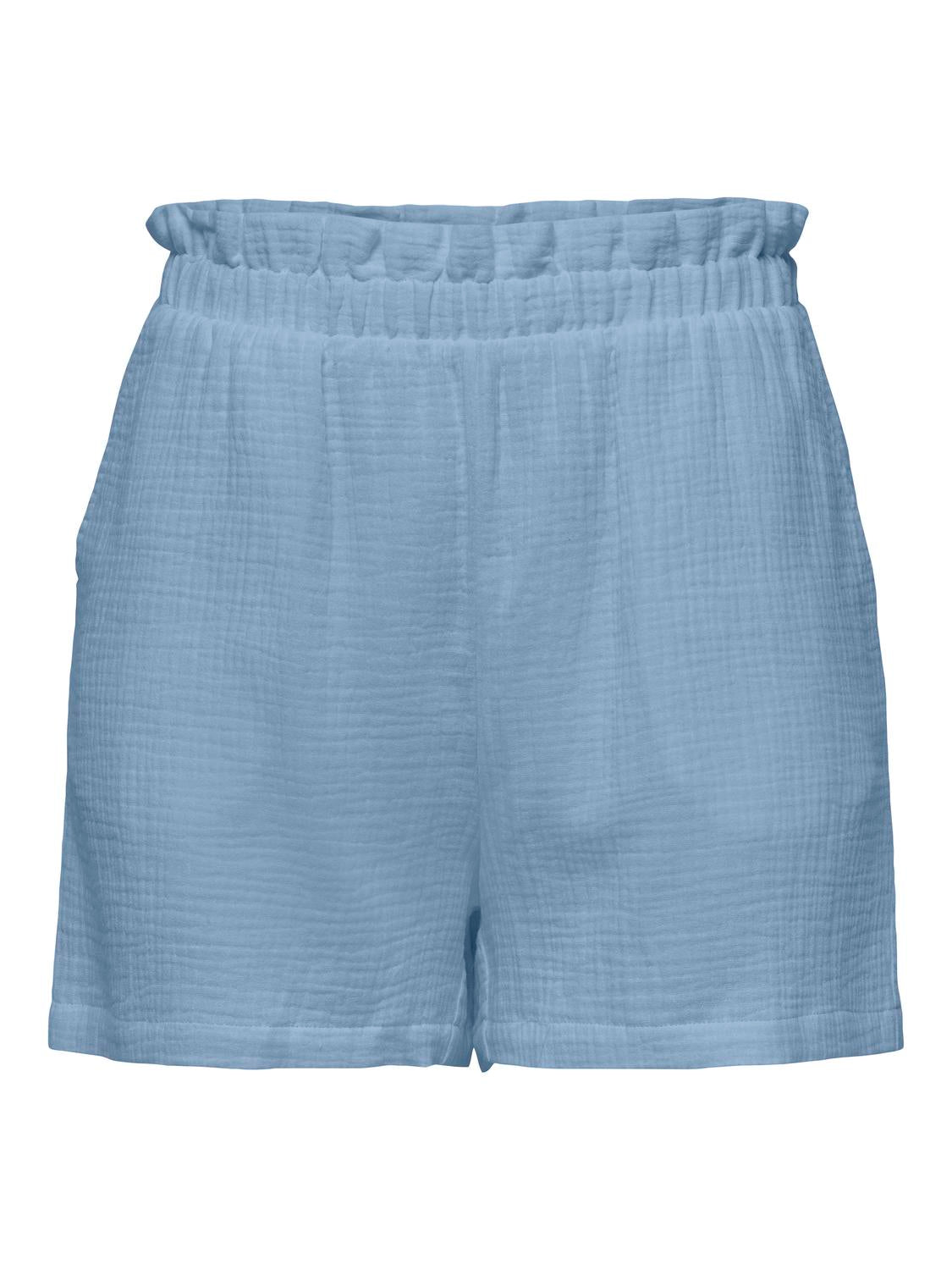 JDYTHEIS LIFE MW SHORTS WVN DIA Lyseblå