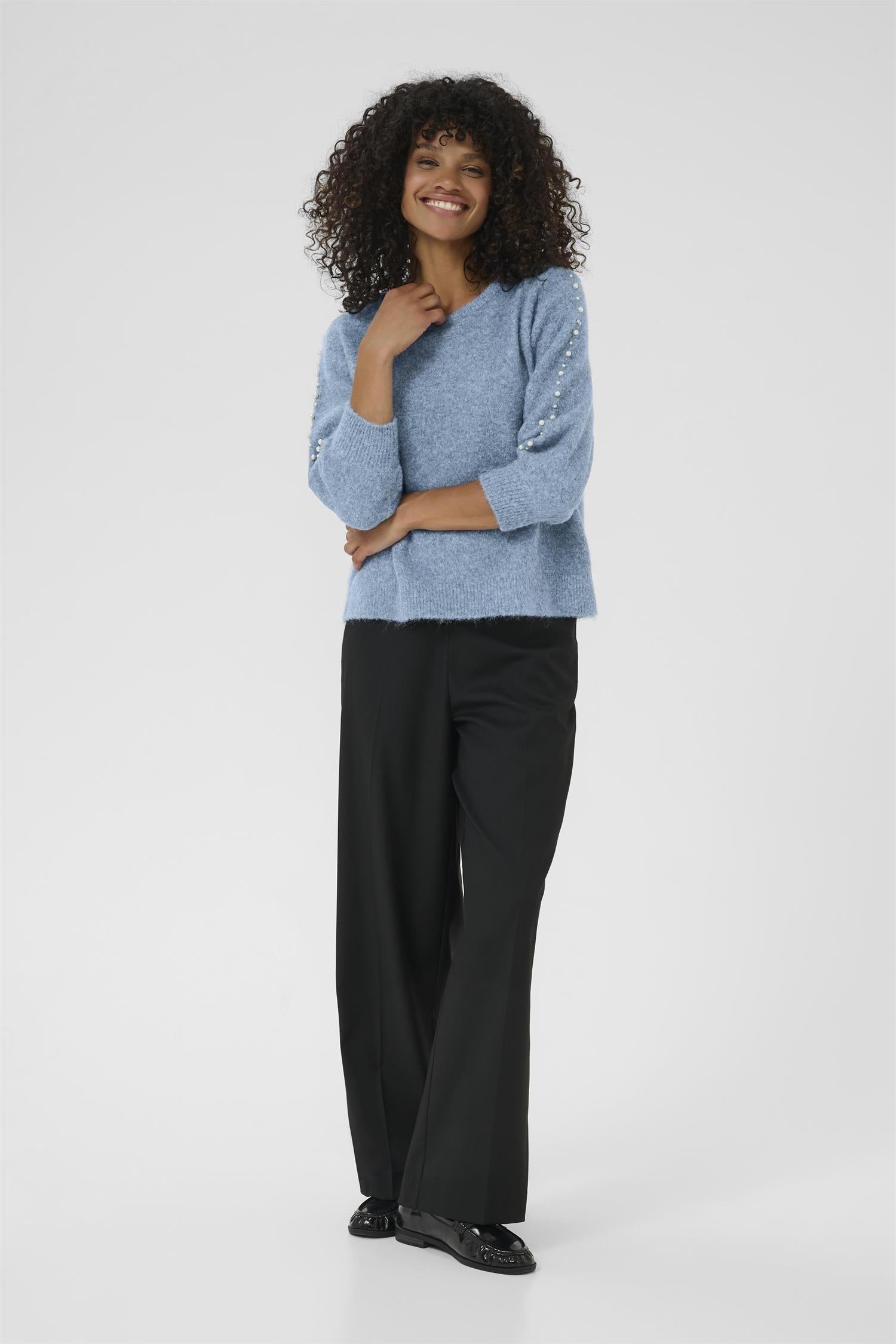 Kabetty Pullover Windward Blue Melange