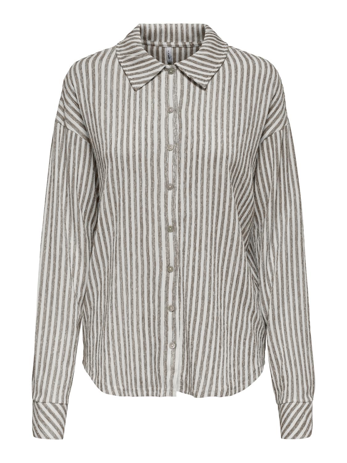 ONLLOTTIE L/S SHIRT JRS Hvit