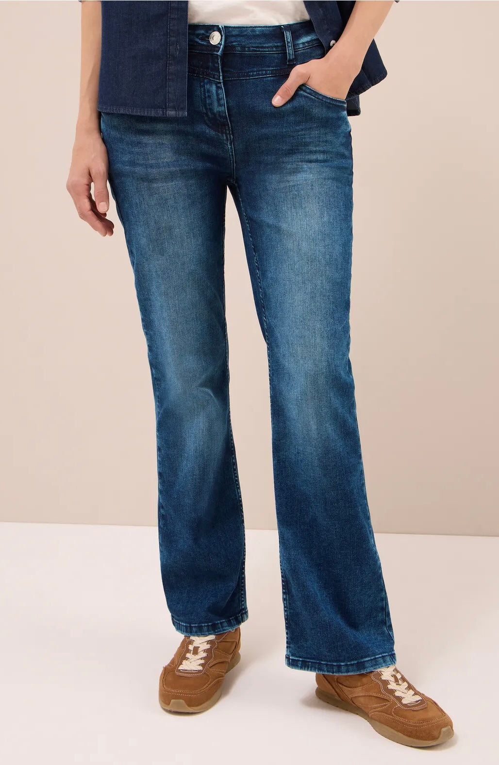 Toronto bootcut TOS Mørkeblå