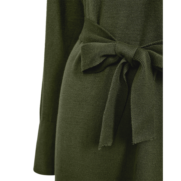 FQCONNY-DRESS Mørkegrønn