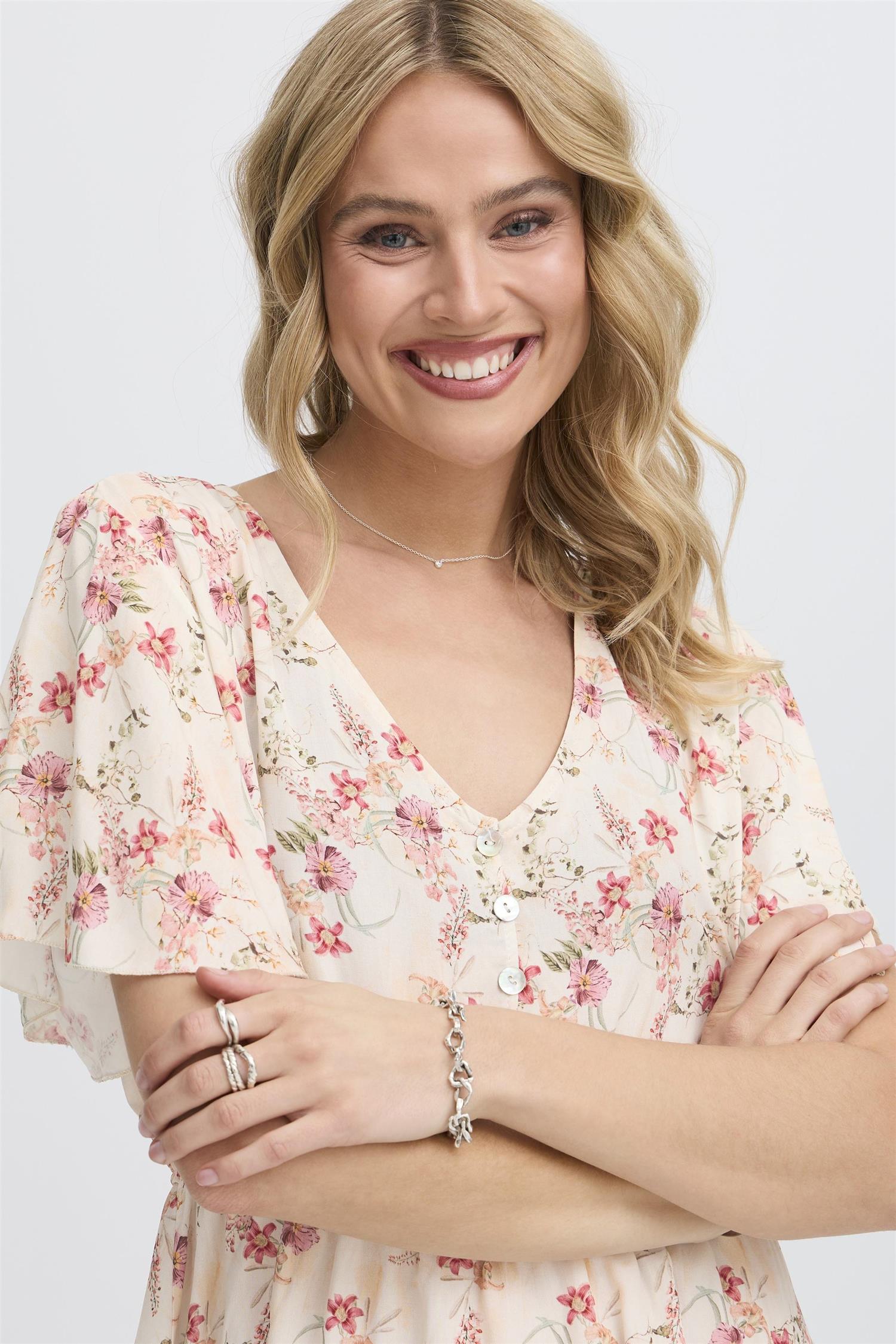 SBGISLA SHORT DRESS Hvit