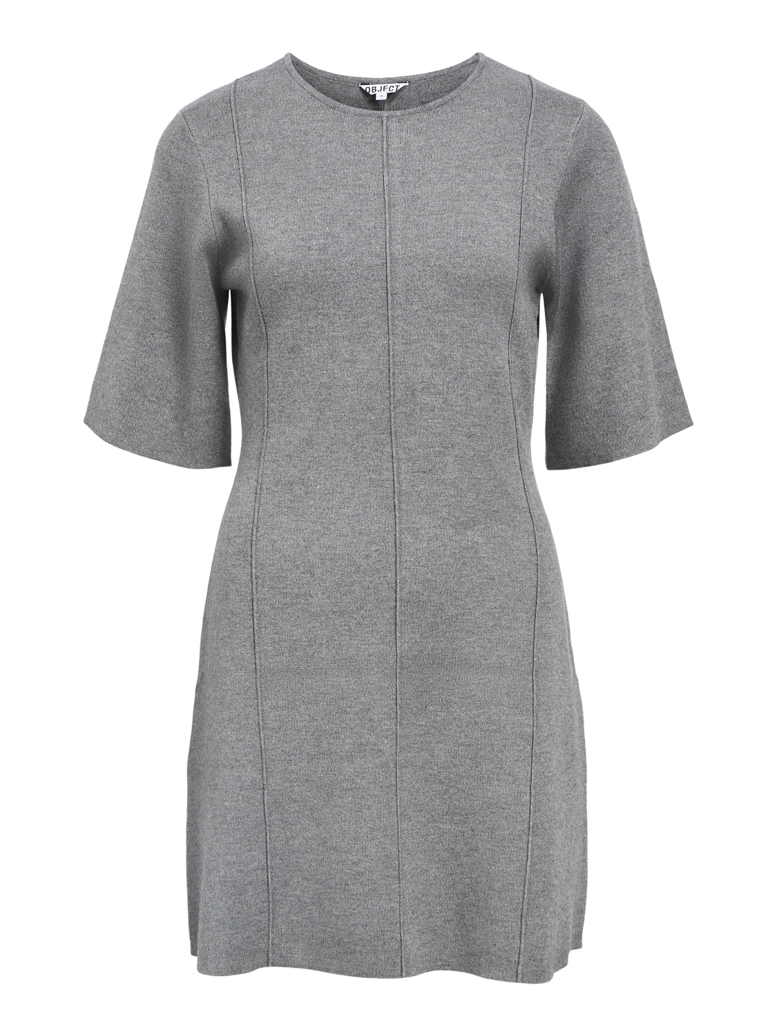 Objreynard 2/4 Re Short Dress Noos Mellomgrå