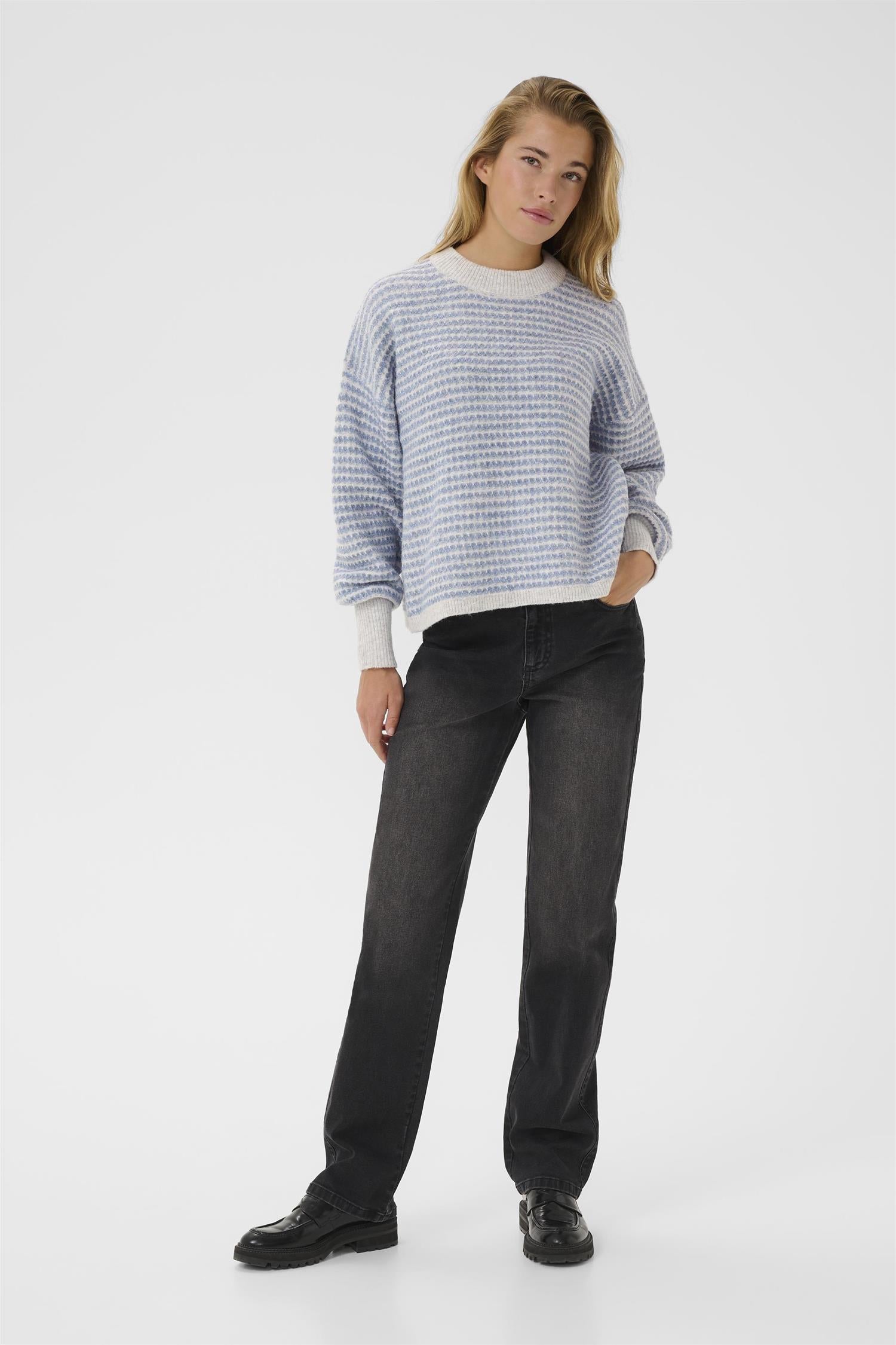 Kaellery Knit Pullover Light Greym/Windward Structure