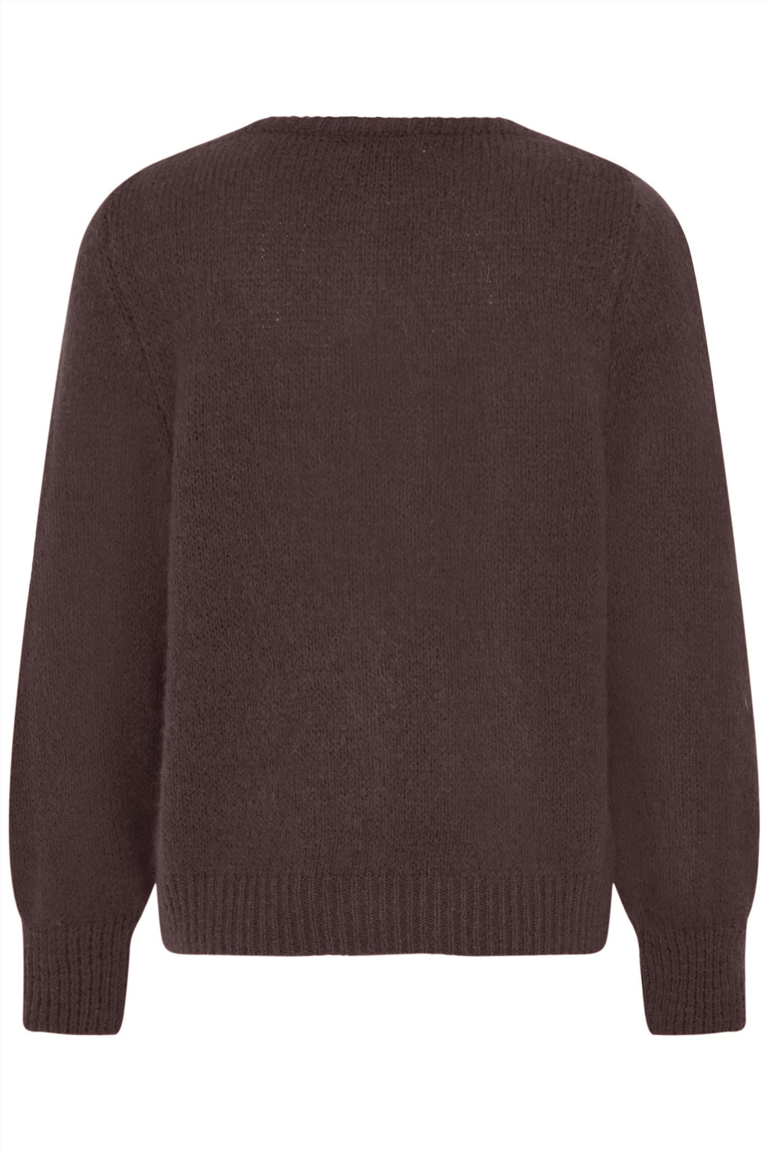Sbgulvig Knit Cardigan Chocolate Torte