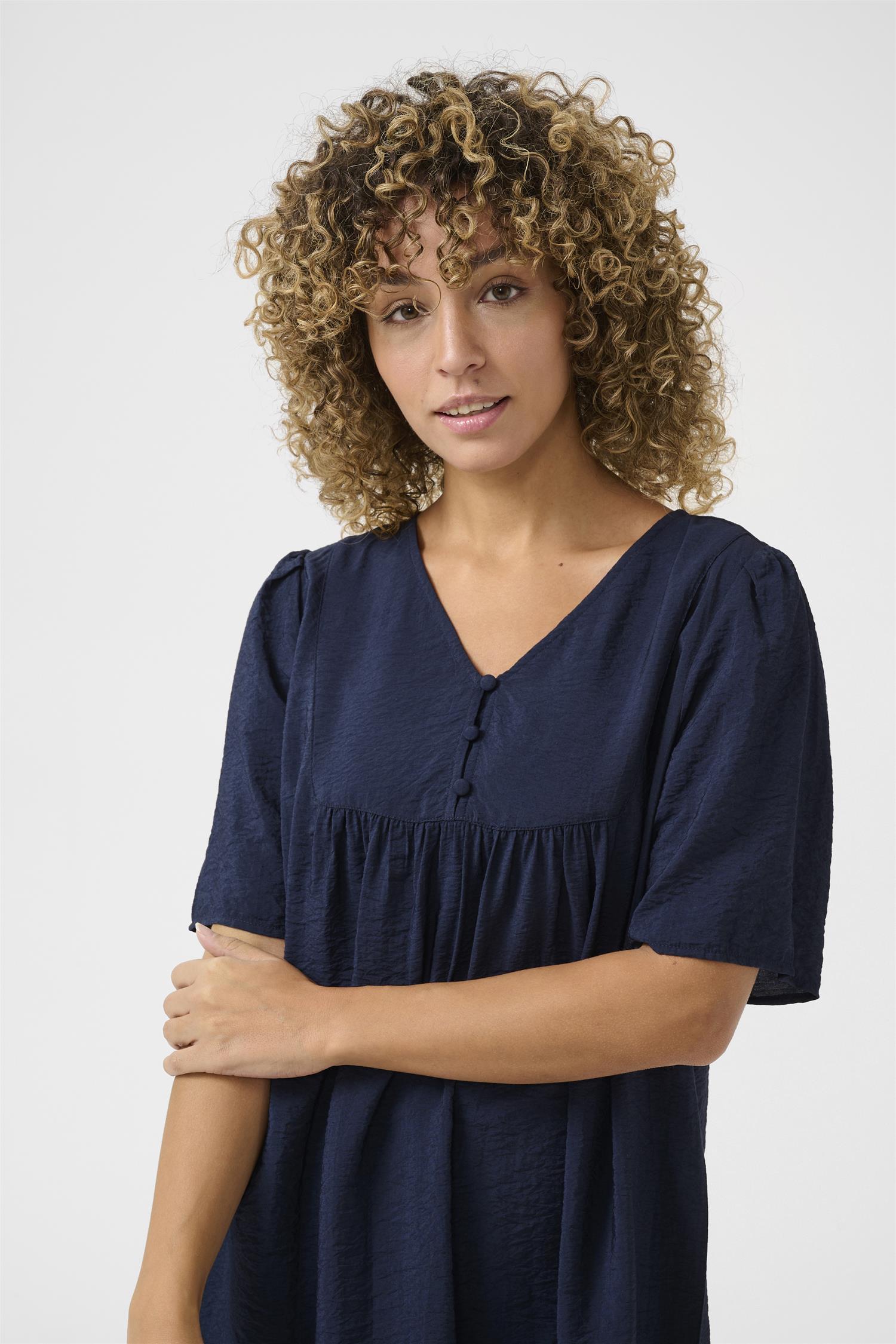 CRElora Dress Navy Blazer