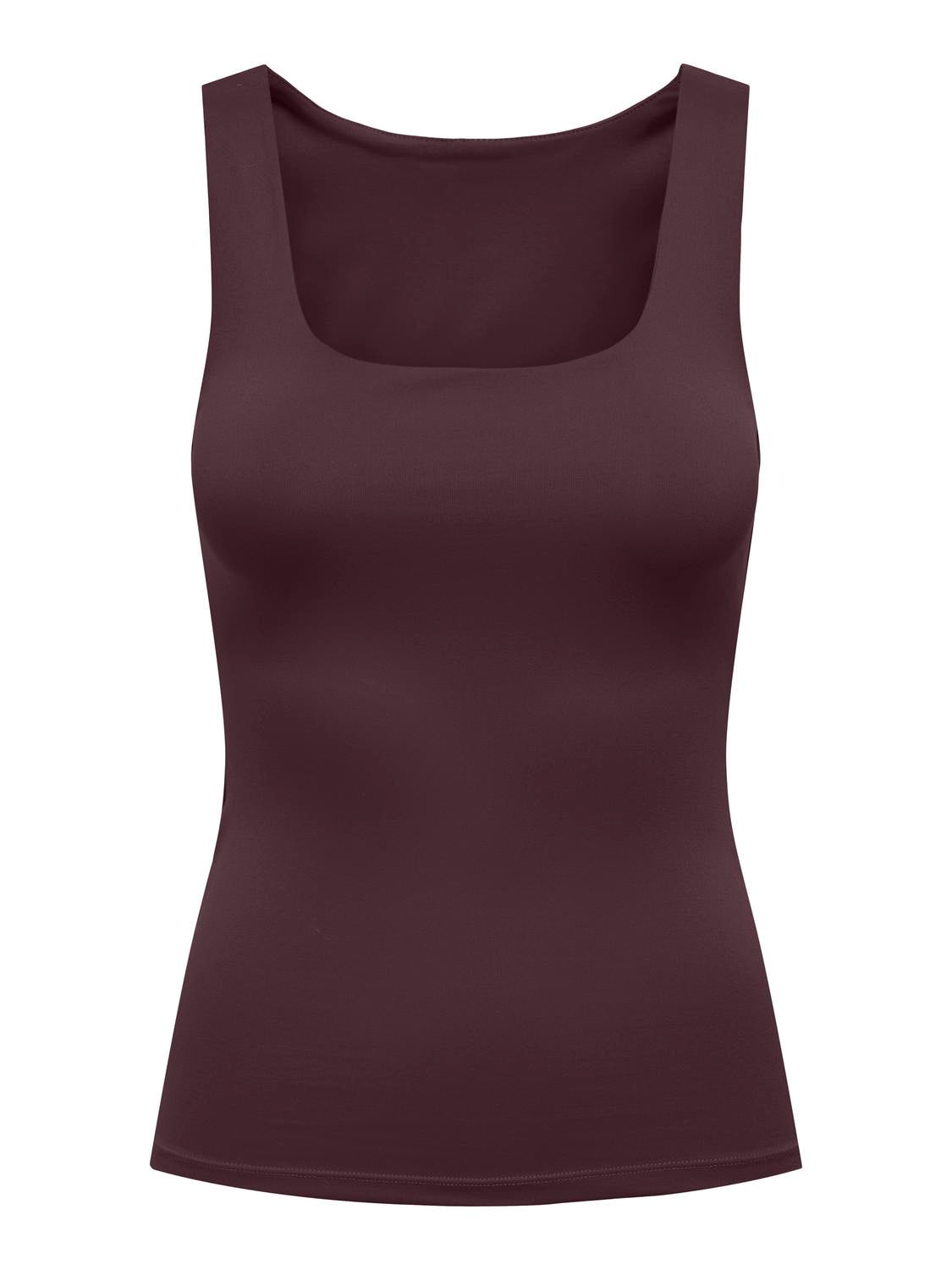 Onlea S/l 2-Ways Fit Top Jrs Noos Mørkelilla