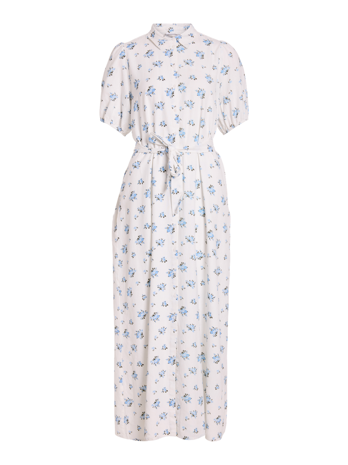 VIELLA MIA 2/4 MAXI DRESS/LN Kentucky Blue