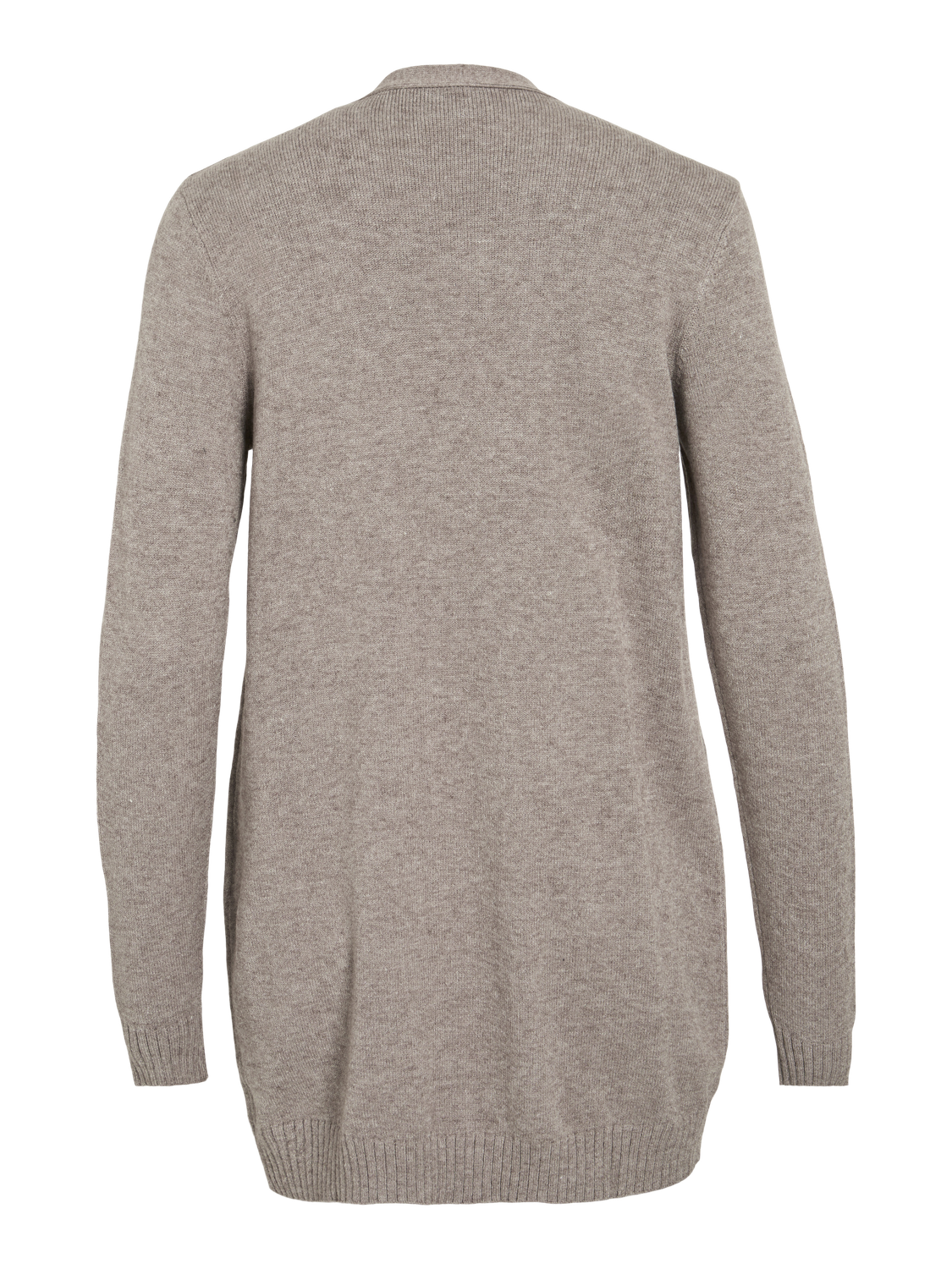 Viril Open L/s Knit Cardigan - Noos Mørkegrå