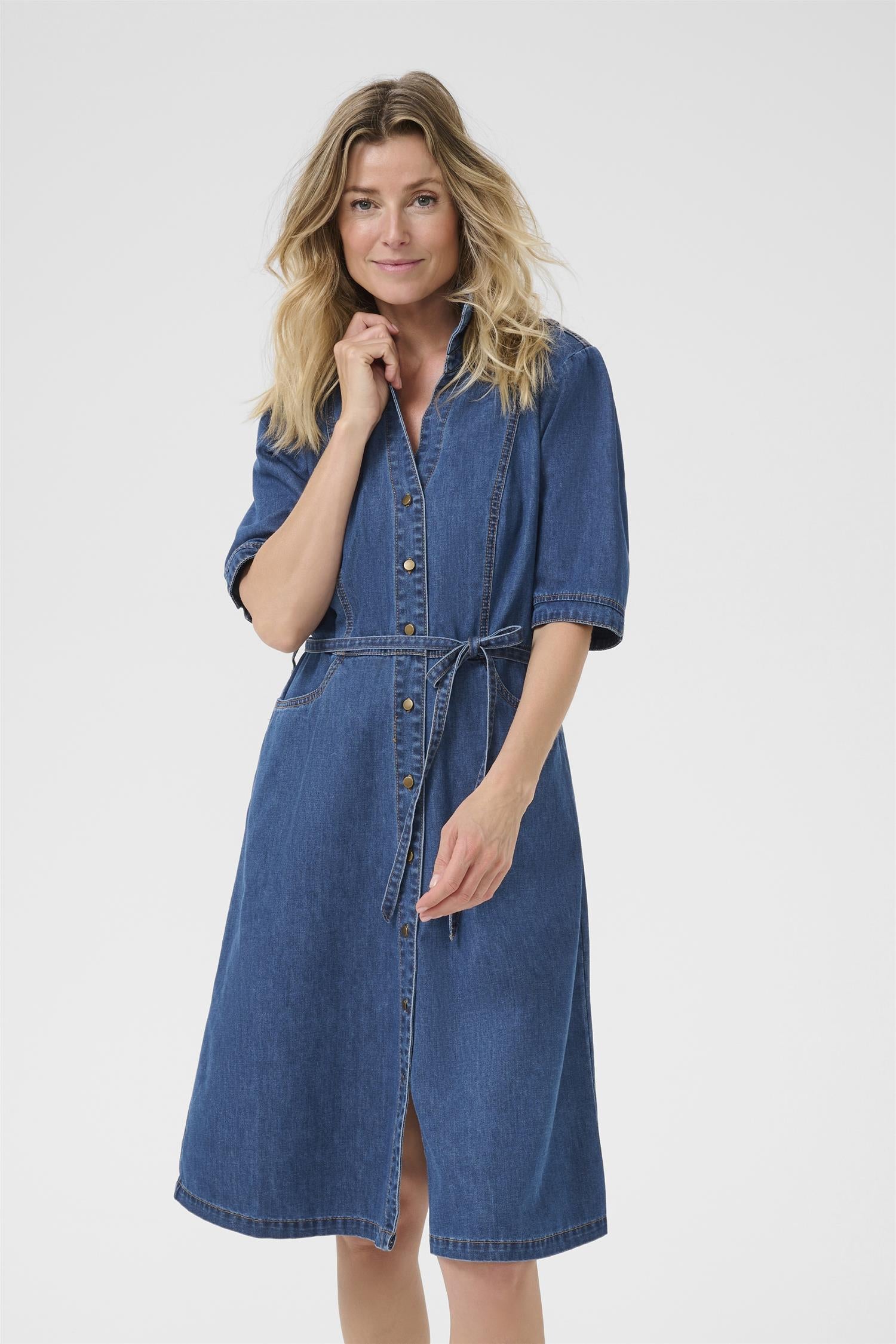 Crestelle Denim Dress Jasper Blue Denim