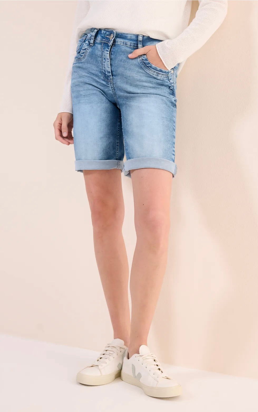 SCARLETT SHORTS NOS Blå