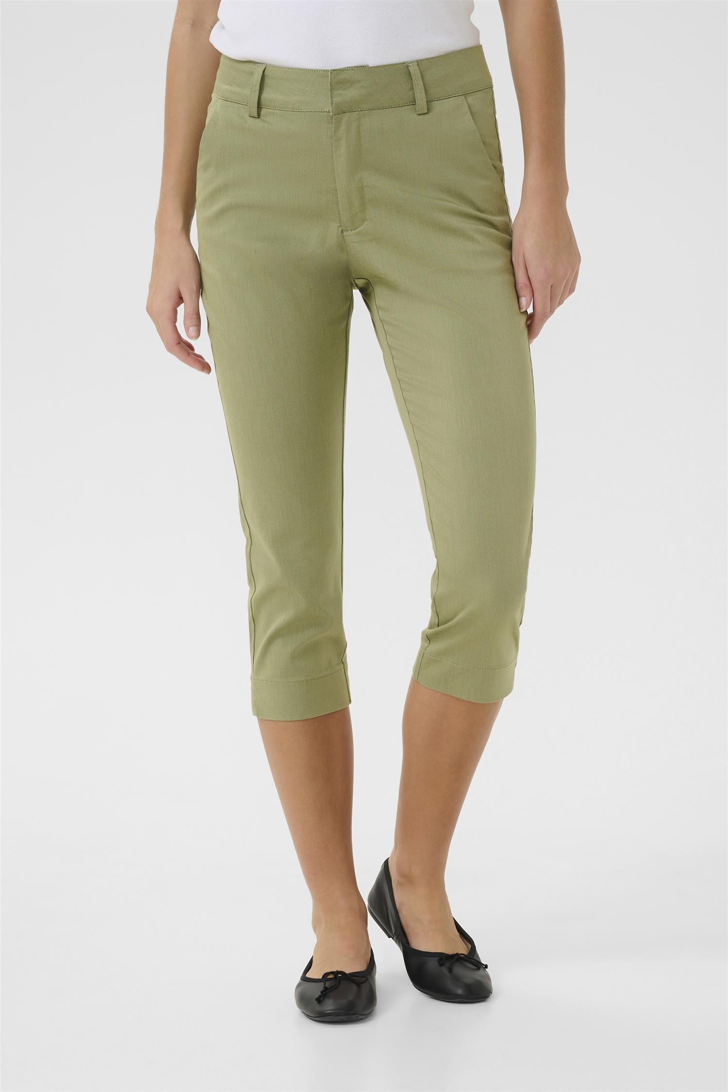 KAlea Capri Pants Oil Green