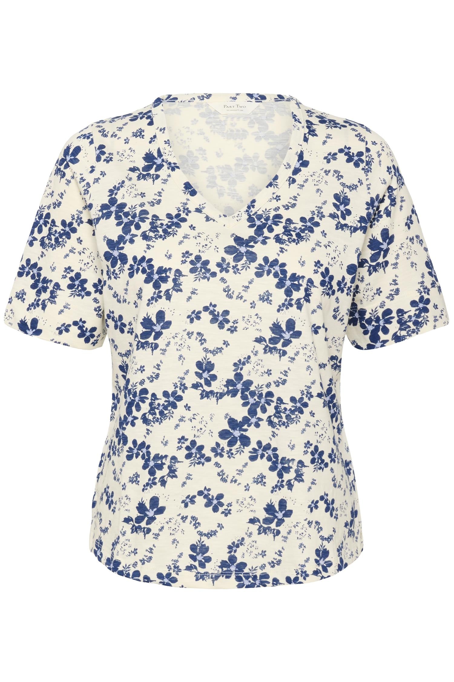 CurliaPW TS Oceana Contrast Flower Print