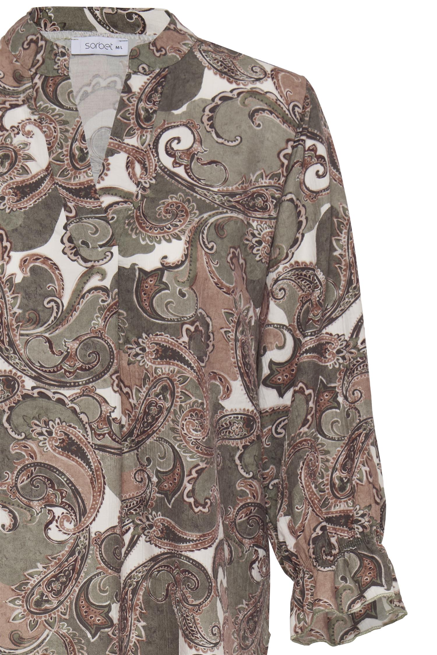 Sbgohar Blouse Dusty Olive