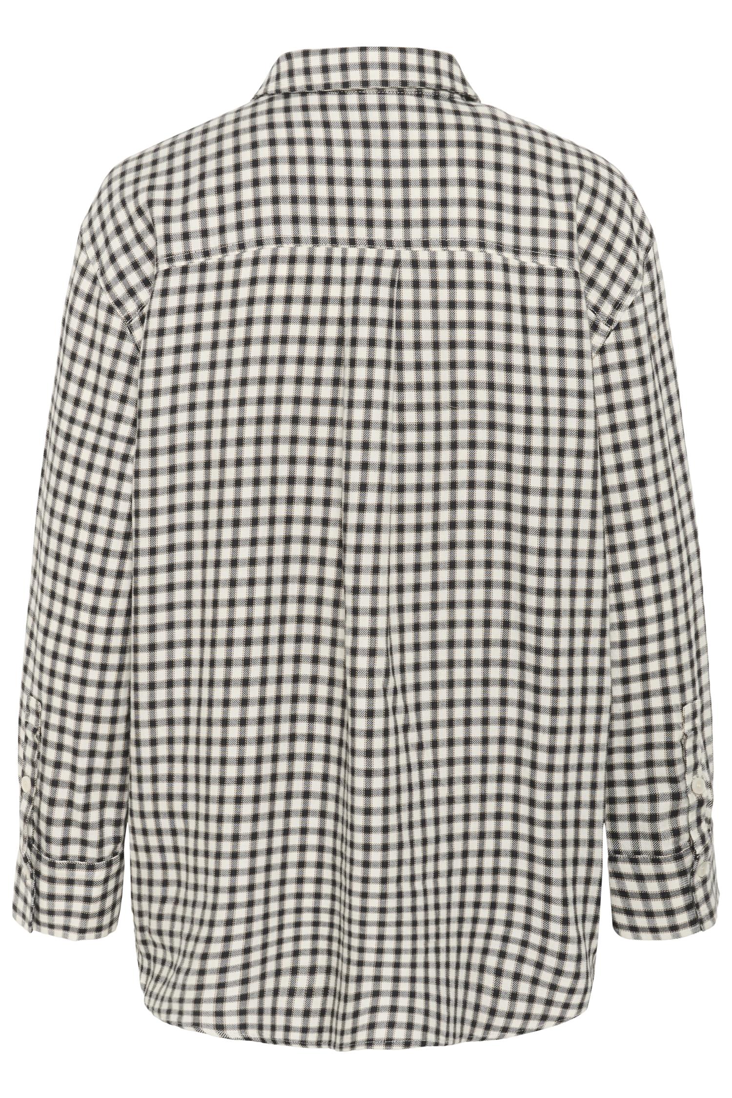 Sameapw Sh Dark Navy Mini Check