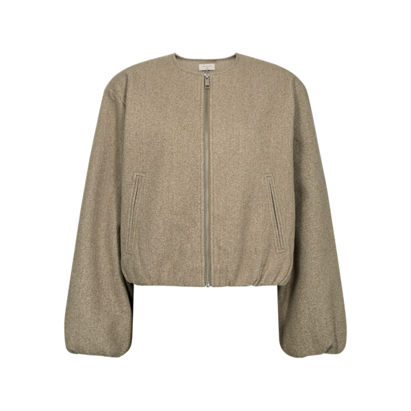 FQYANNA-JACKET Light Beige Melange