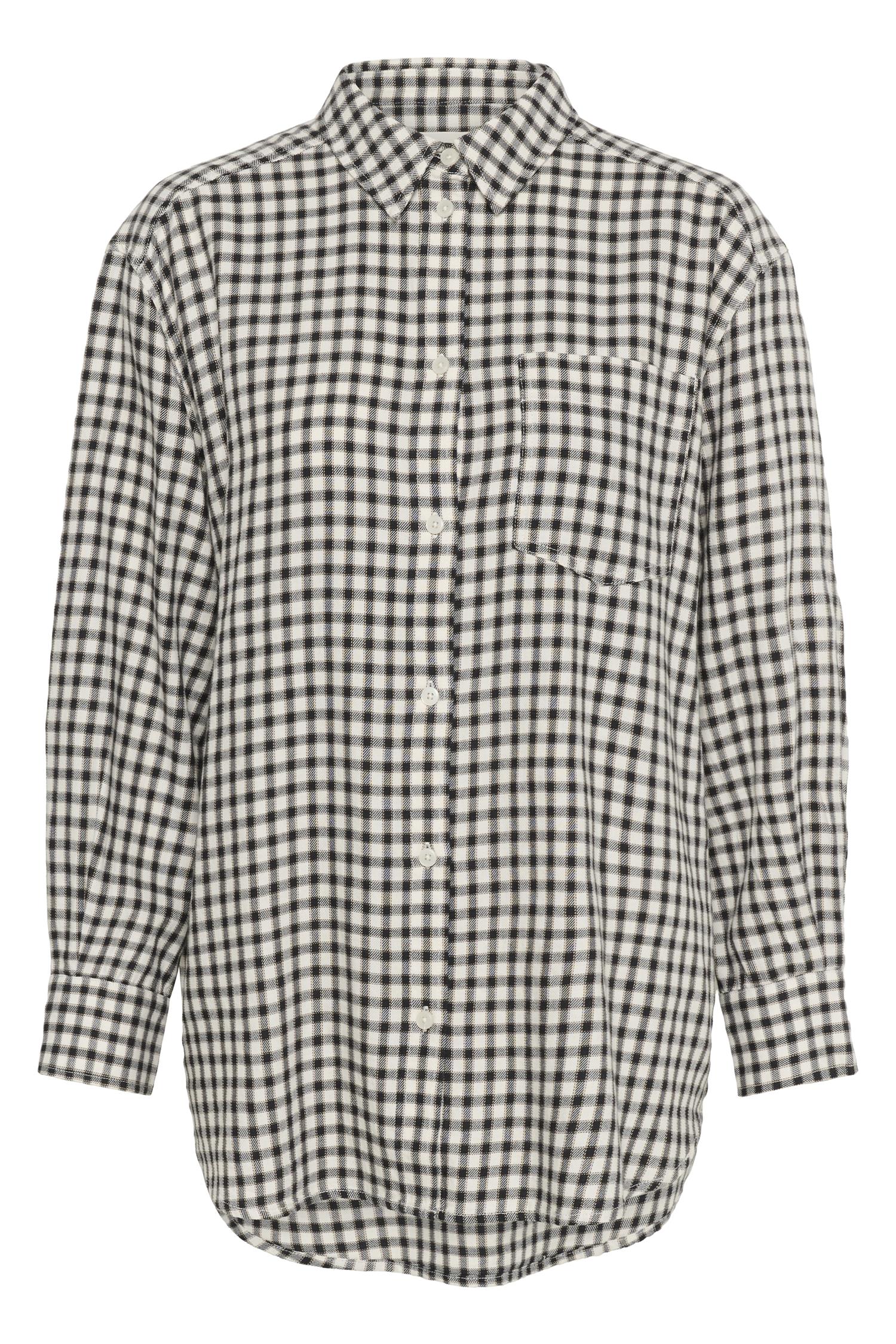 Sameapw Sh Dark Navy Mini Check