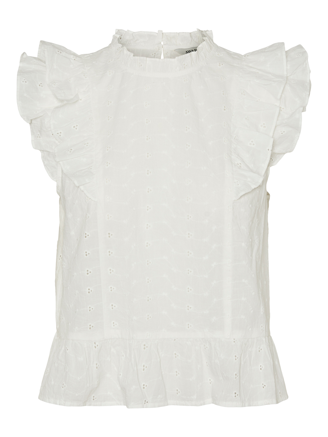VMKAMMY SL HIGH NECK TOP VMA Hvit