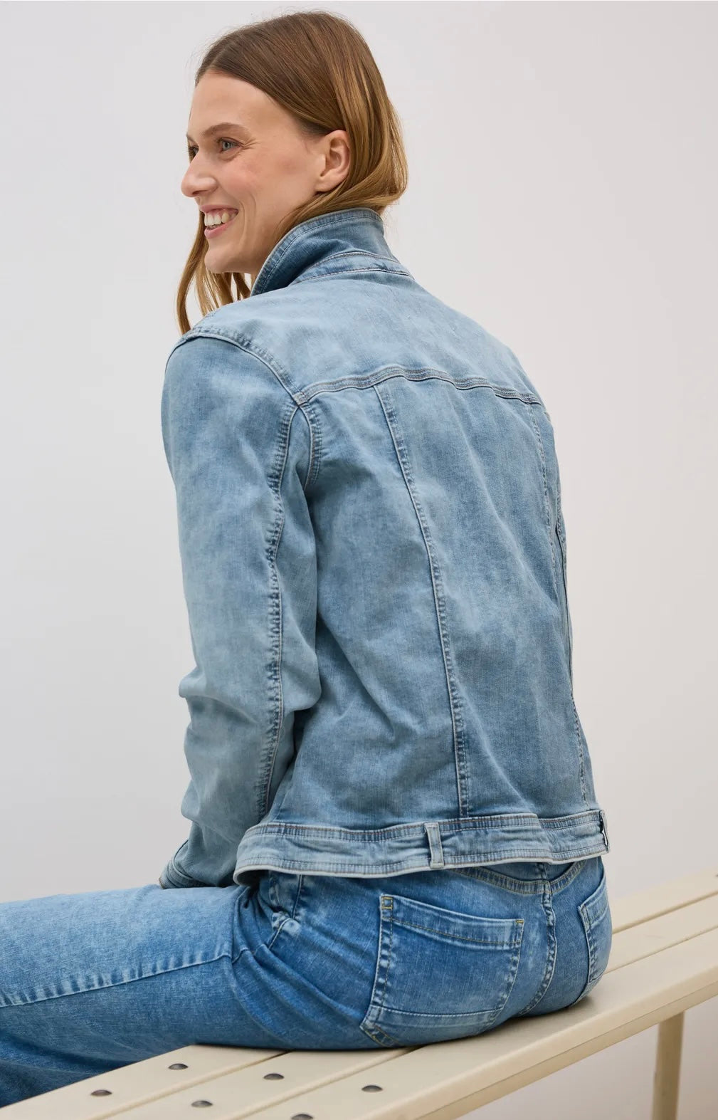 DENIM JACKET Blå