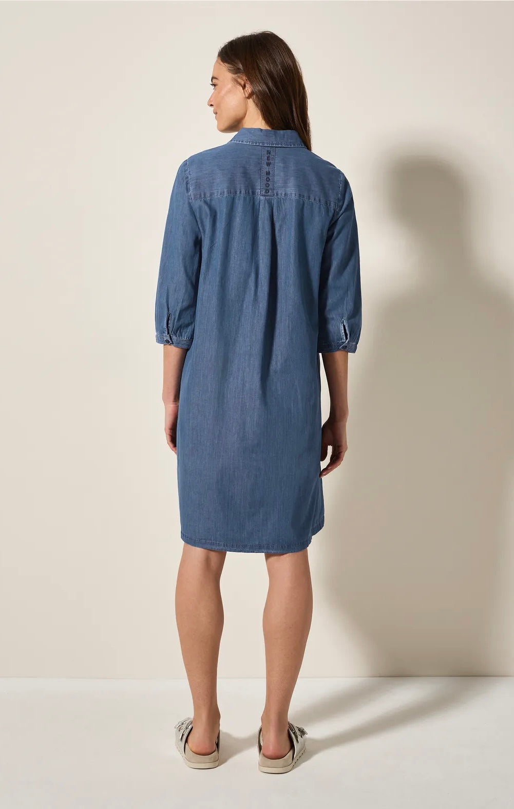 Denimlook dress Medium Blue Denim