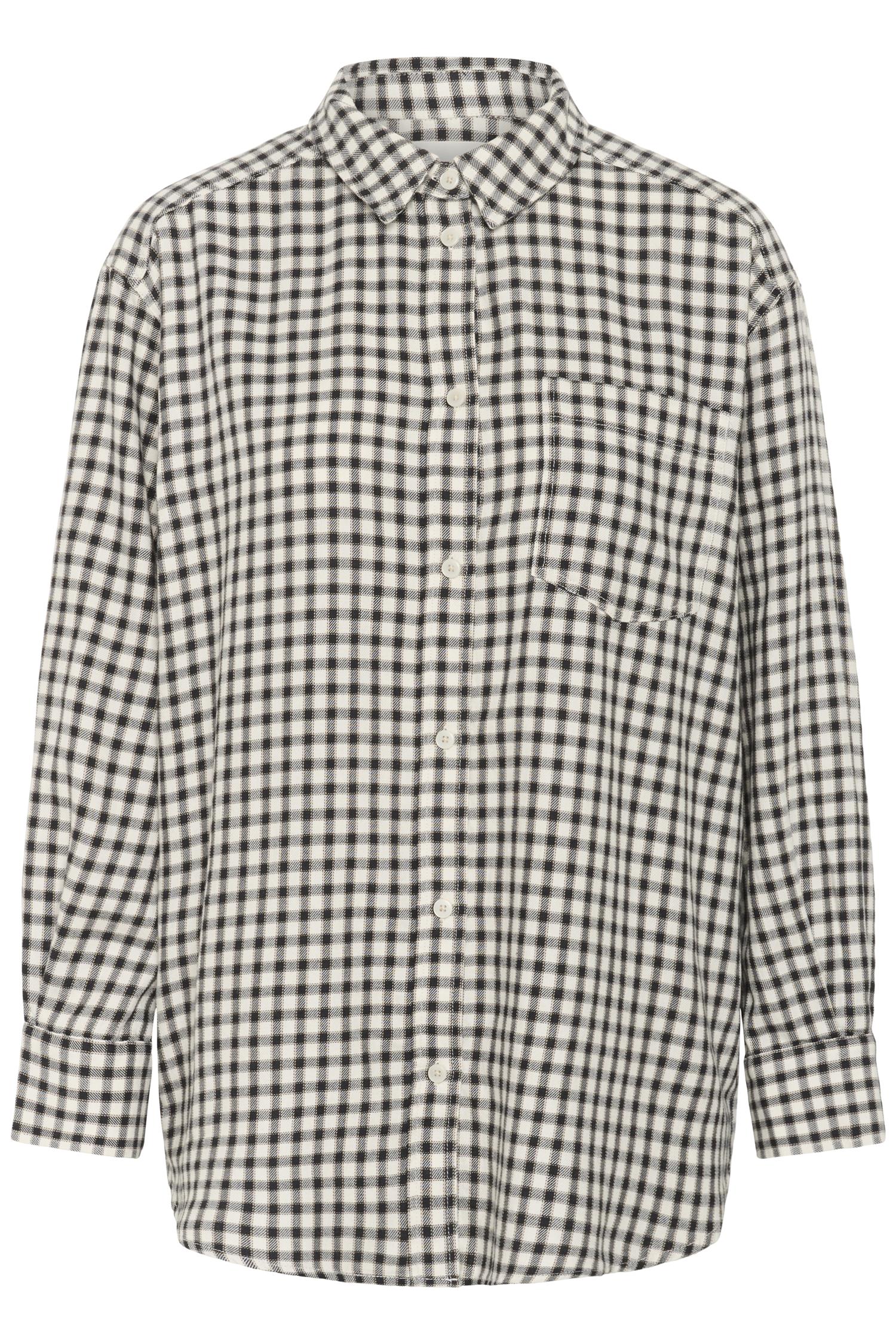 Sameapw Sh Dark Navy Mini Check