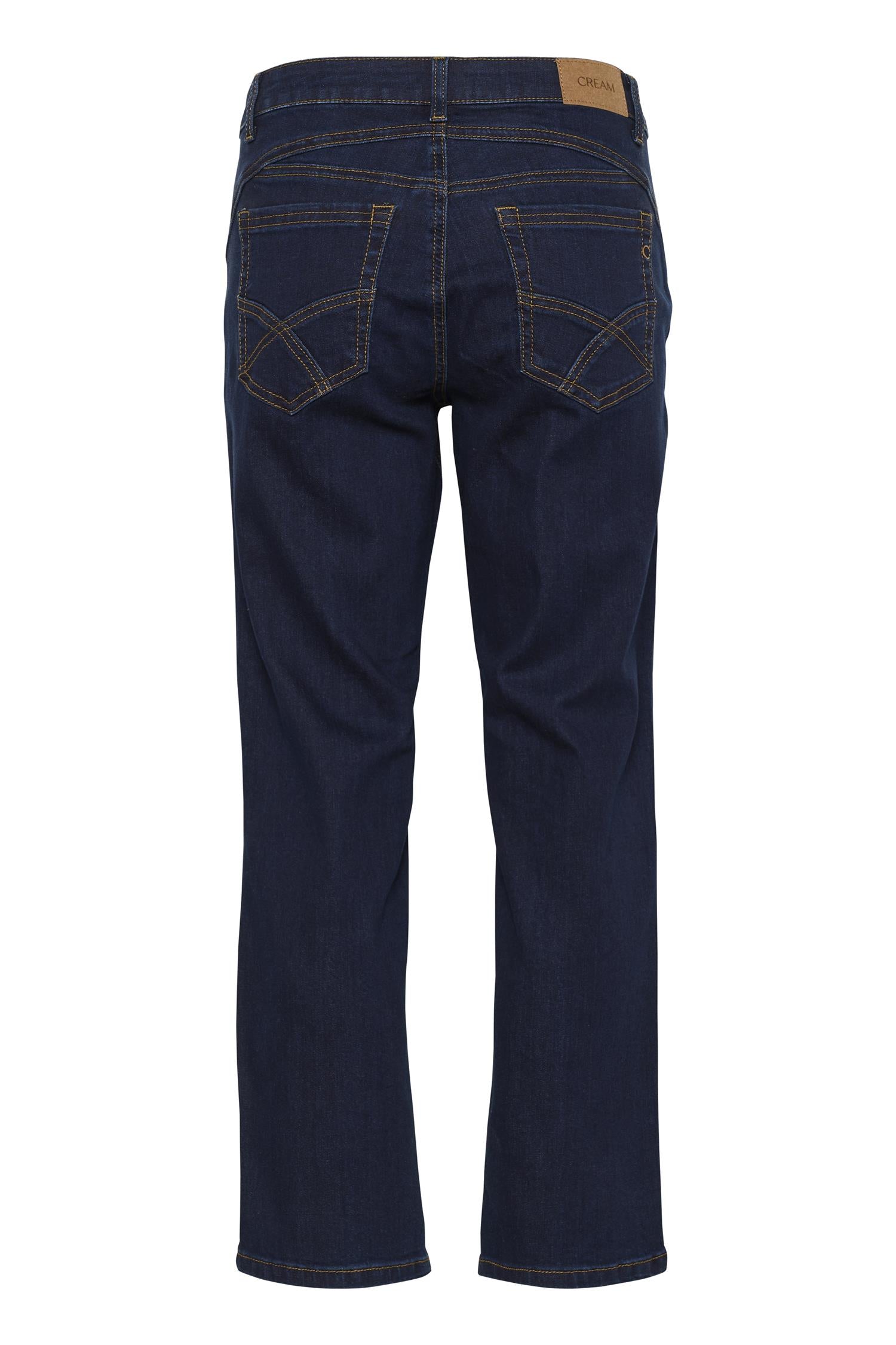 Crraja 7/8 Jeans - Baiily Fit Rinse Dark Blue Denim