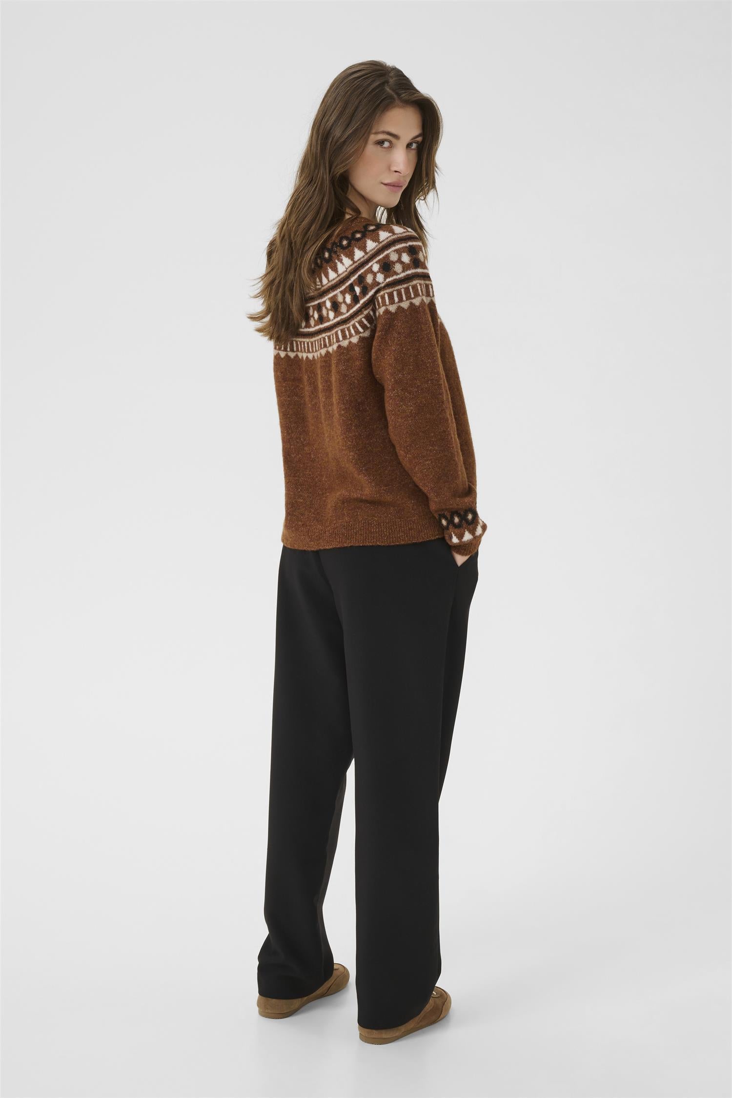Crcherrie Pullover Sorrel Horse Melange