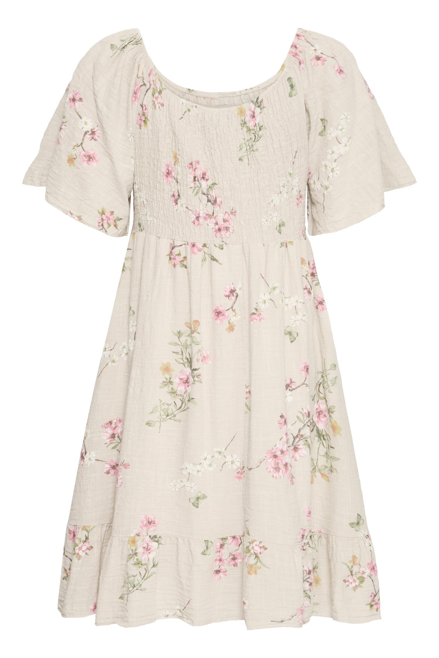 SBALEXA NF SHORT DRESS Sandshell