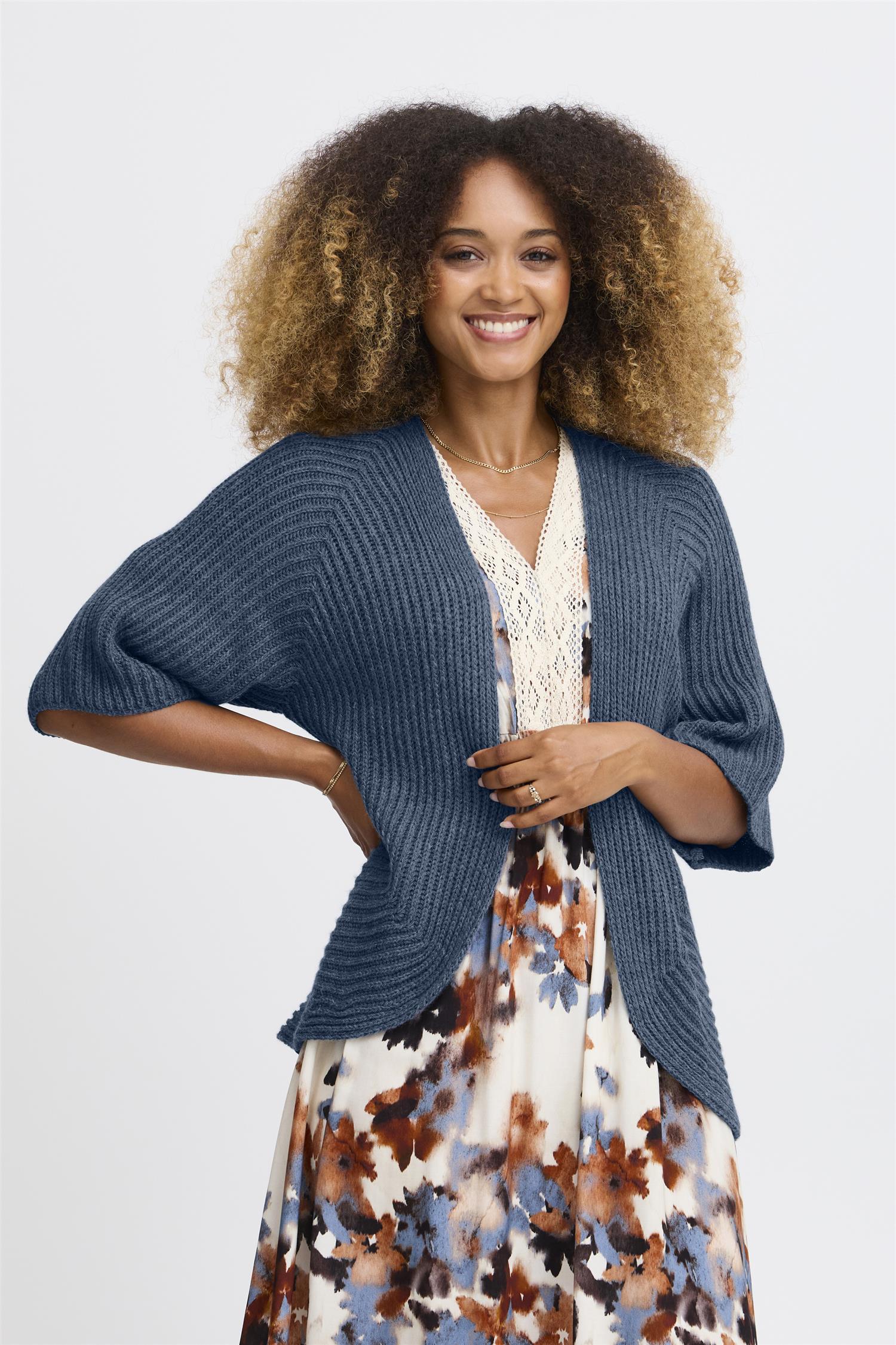Sbcarly Cardigan Navy Melange